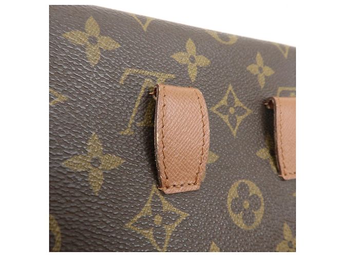 Louis Vuitton Monogram Pochette Arche Canvas Waist Bag Brown M51975 - vista 14