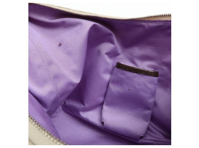 Bulgari Borsa a tracolla e borsa a mano BVLGARI Logo Mania Canvas Beige - vista 23
