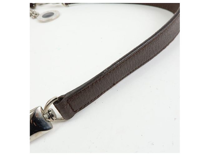 Bulgari Borsa a tracolla e borsa a mano BVLGARI Logo Mania Canvas Beige - vista 7