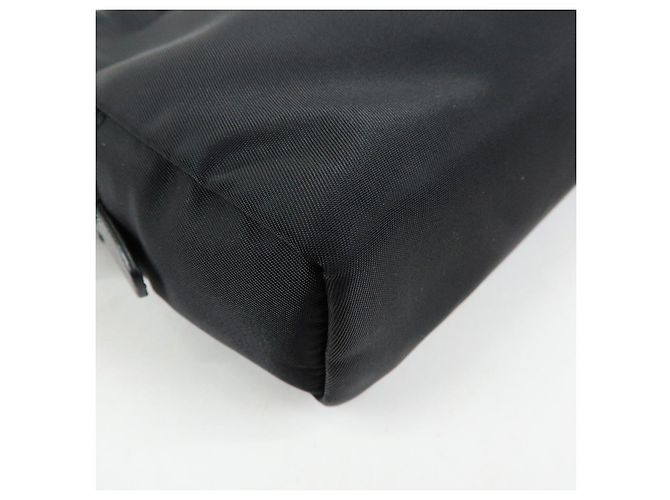 PRADA Necessaire in Re-Nylon e pelle Saffiano con logo Triangle 1NE693 - vista 10