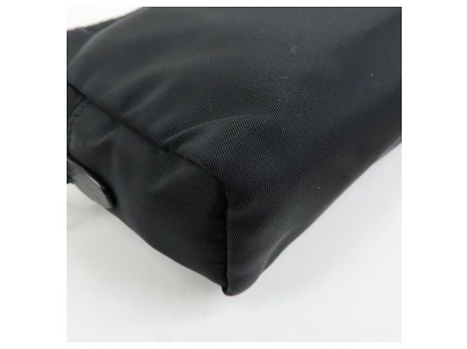 PRADA Necessaire in Re-Nylon e pelle Saffiano con logo Triangle 1NE693 - vista 12