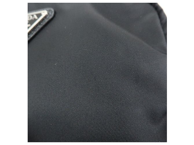 PRADA Necessaire in Re-Nylon e pelle Saffiano con logo Triangle 1NE693 - vista 14