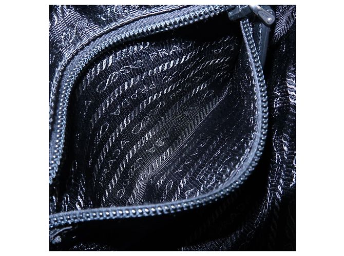 PRADA Necessaire in Re-Nylon e pelle Saffiano con logo Triangle 1NE693 - vista 22