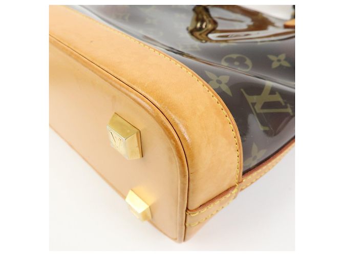 Borsa Tote Louis Vuitton Monogram Cabas Ambre PM Trasparente Marrone M92502 - vista 10