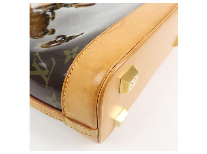 Borsa Tote Louis Vuitton Monogram Cabas Ambre PM Trasparente Marrone M92502 - vista 11
