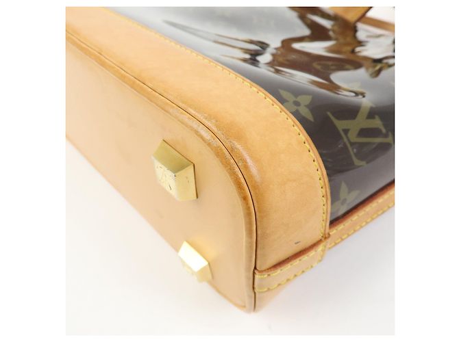 Borsa Tote Louis Vuitton Monogram Cabas Ambre PM Trasparente Marrone M92502 - vista 12