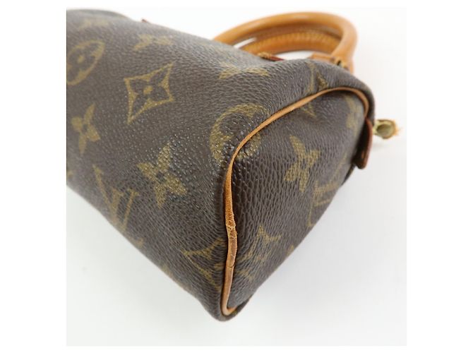 Louis Vuitton Monogram Canvas Mini Speedy Hand Bag & Strap M41534 - vista 15