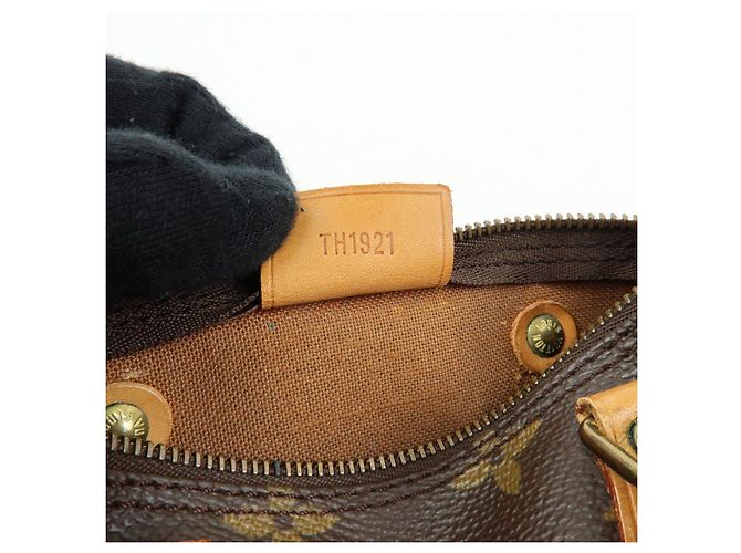 Louis Vuitton Monogram Canvas Mini Speedy Hand Bag & Strap M41534 - vista 24