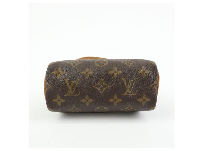 Louis Vuitton Monogram Canvas Mini Speedy Hand Bag & Strap M41534 - vista 5