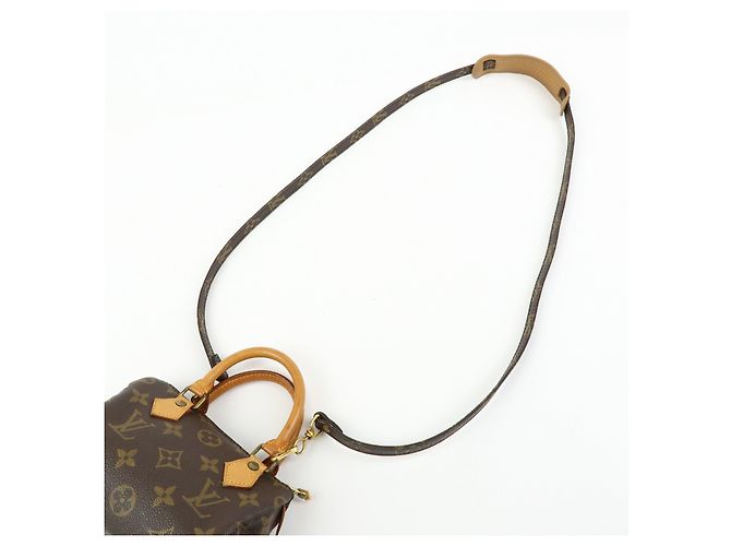 Louis Vuitton Monogram Canvas Mini Speedy Hand Bag & Strap M41534 - vista 6