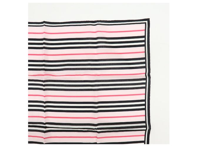 BURBERRY Set di 2 fazzoletti in cotone 100% Nova Plaid Rosa Beige - vista 13