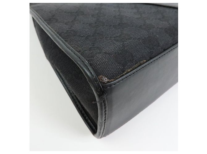 Borsa a mano e a tracolla GUCCI Jackie GG Canvas Leather Nera 001・1067 - vista 11