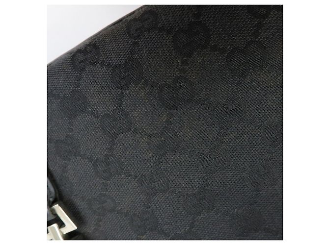 Borsa a mano e a tracolla GUCCI Jackie GG Canvas Leather Nera 001・1067 - vista 15