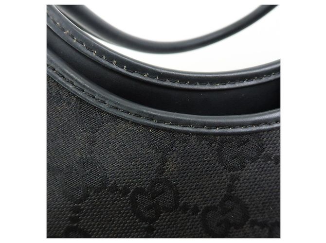 Borsa a mano e a tracolla GUCCI Jackie GG Canvas Leather Nera 001・1067 - vista 16