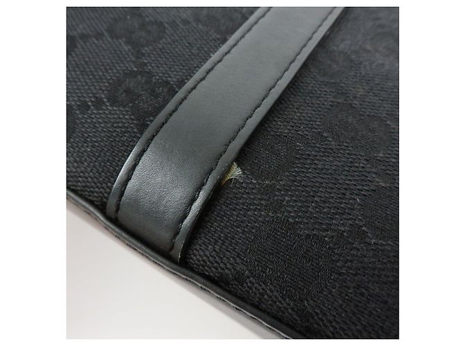 Borsa a mano e a tracolla GUCCI Jackie GG Canvas Leather Nera 001・1067 - vista 18