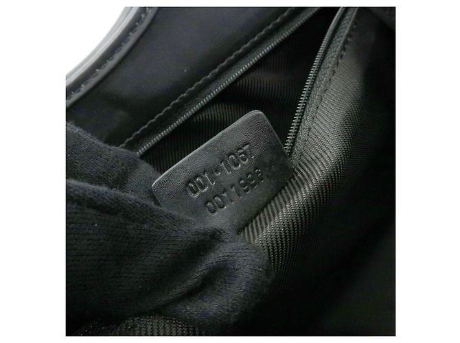Borsa a mano e a tracolla GUCCI Jackie GG Canvas Leather Nera 001・1067 - vista 23