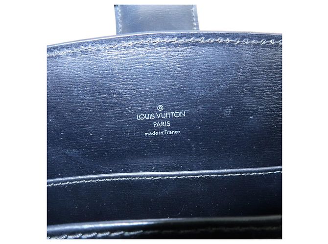 Borsa a tracolla Louis Vuitton Epi Capuchin Noir Black M52342 - vista 23