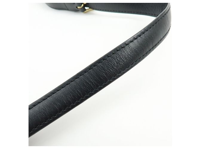 Borsa a tracolla Louis Vuitton Epi Capuchin Noir Black M52342 - vista 7