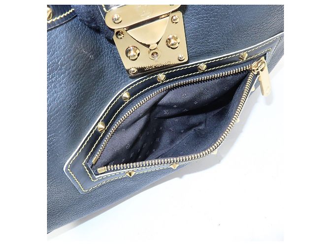 Louis Vuitton Suhali L'Affriolant Leather Shoulder Bag Noir M92851 - vista 17