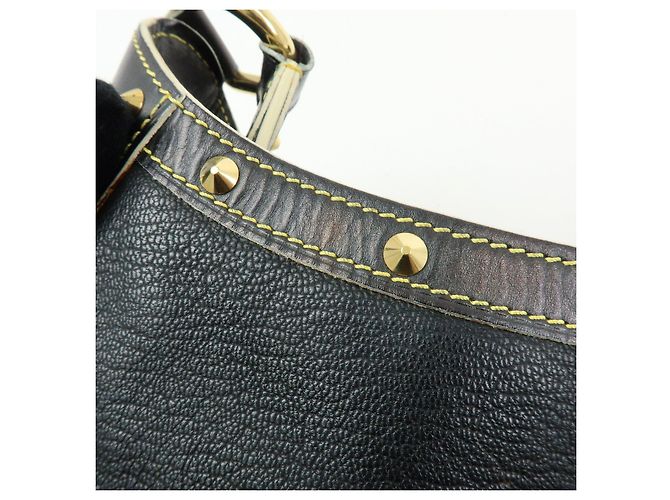 Louis Vuitton Suhali L'Affriolant Leather Shoulder Bag Noir M92851 - vista 18
