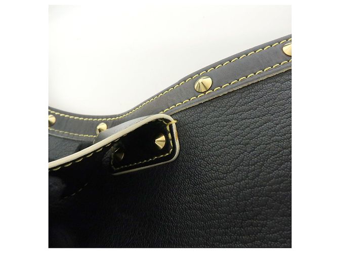 Louis Vuitton Suhali L'Affriolant Leather Shoulder Bag Noir M92851 - vista 20
