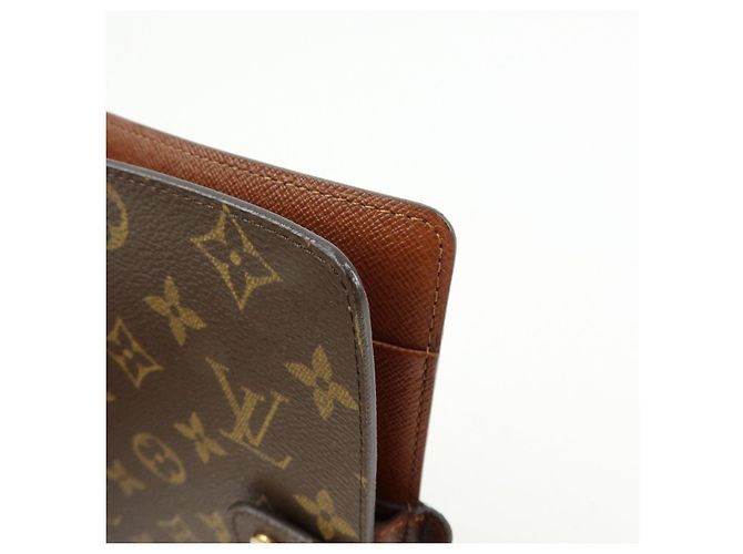 Copertina Agenda Louis Vuitton Monogram Agenda MM Marrone R20105 - vista 10