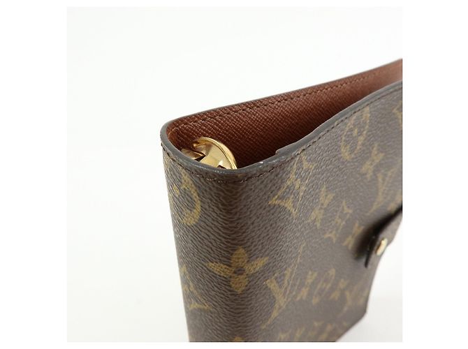 Copertina Agenda Louis Vuitton Monogram Agenda MM Marrone R20105 - vista 11