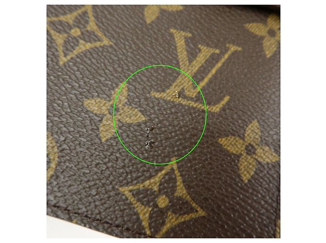 Copertina Agenda Louis Vuitton Monogram Agenda MM Marrone R20105 - vista 12