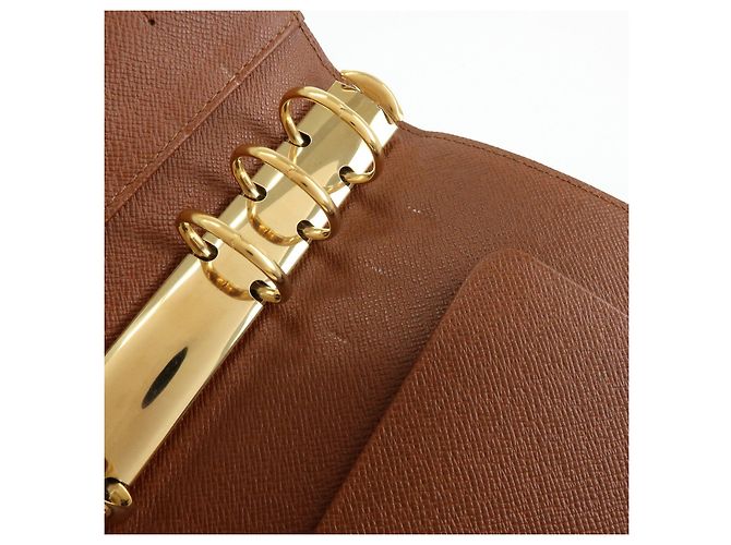 Copertina Agenda Louis Vuitton Monogram Agenda MM Marrone R20105 - vista 14