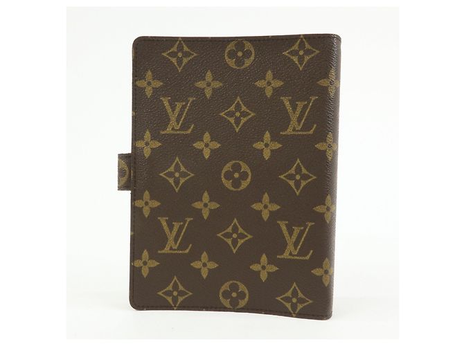 Copertina Agenda Louis Vuitton Monogram Agenda MM Marrone R20105 - vista 2