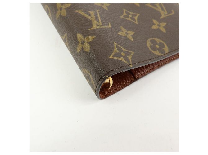 Copertina Agenda Louis Vuitton Monogram Agenda MM Marrone R20105 - vista 6