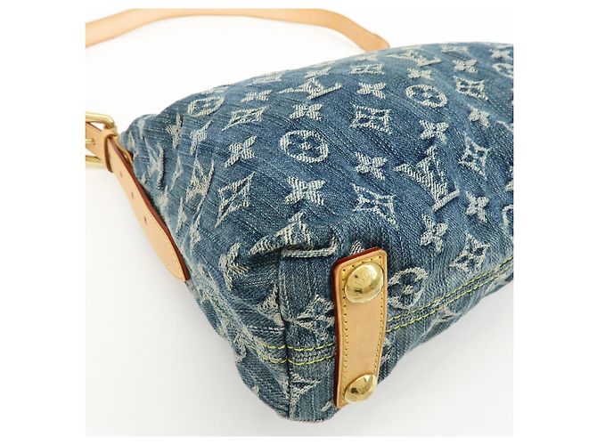 Louis Vuitton Monogram Denim Baggy PM Borsa 2Way Borsa a Tracolla M95049 - vista 11