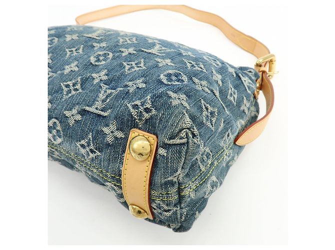 Louis Vuitton Monogram Denim Baggy PM Borsa 2Way Borsa a Tracolla M95049 - vista 12