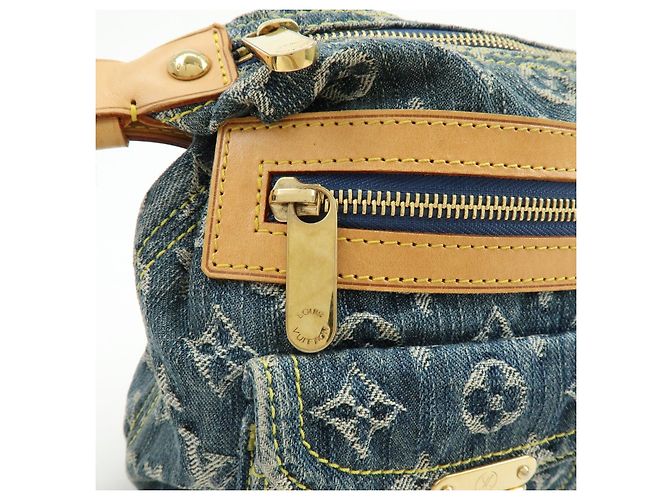 Louis Vuitton Monogram Denim Baggy PM Borsa 2Way Borsa a Tracolla M95049 - vista 18