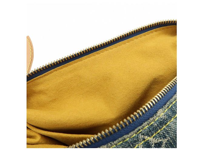 Louis Vuitton Monogram Denim Baggy PM Borsa 2Way Borsa a Tracolla M95049 - vista 22