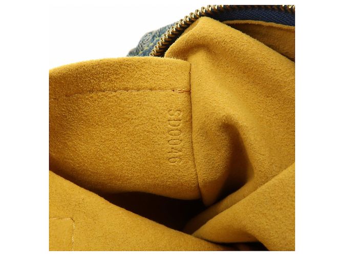 Louis Vuitton Monogram Denim Baggy PM Borsa 2Way Borsa a Tracolla M95049 - vista 24