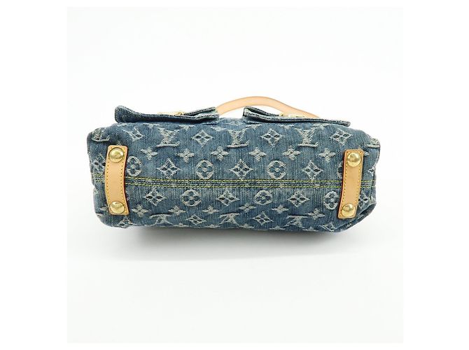 Louis Vuitton Monogram Denim Baggy PM Borsa 2Way Borsa a Tracolla M95049 - vista 5
