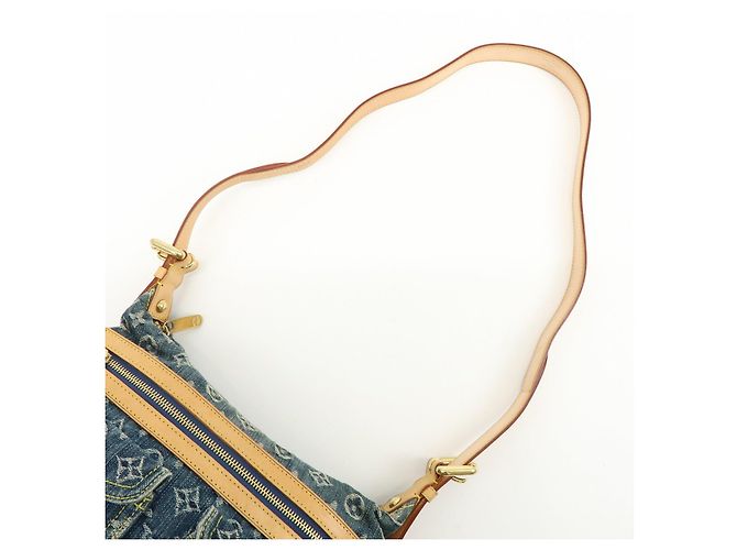 Louis Vuitton Monogram Denim Baggy PM Borsa 2Way Borsa a Tracolla M95049 - vista 6