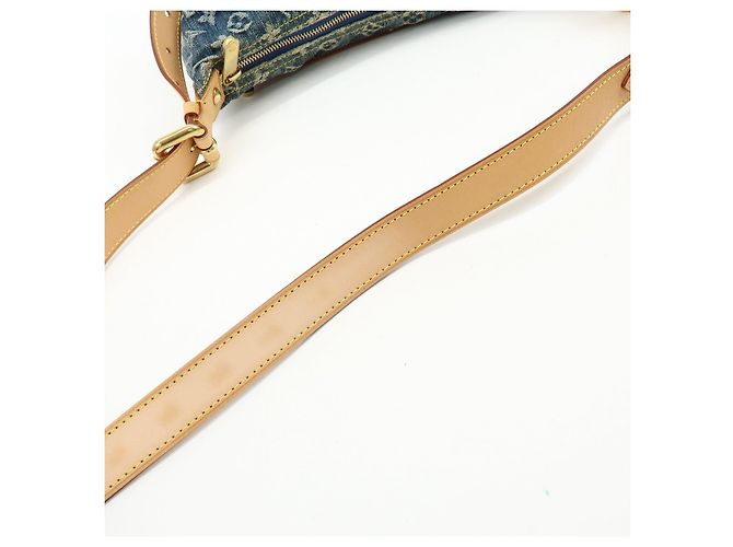Louis Vuitton Monogram Denim Baggy PM Borsa 2Way Borsa a Tracolla M95049 - vista 8