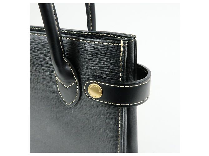BURBERRY Borsa a mano e tote bag in pelle Nova Plaid Nera - vista 17