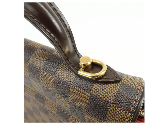 Louis Vuitton Damier Bergamo PM Canvas Leather 2Way shoulder Bag N41167 - vista 11