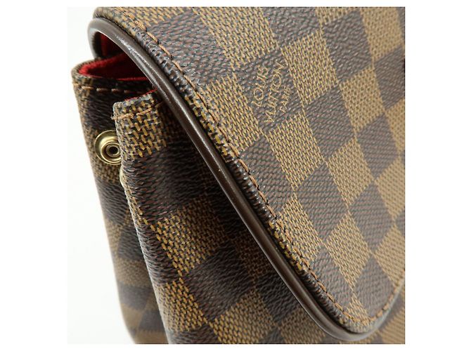 Louis Vuitton Damier Bergamo PM Canvas Leather 2Way shoulder Bag N41167 - vista 16