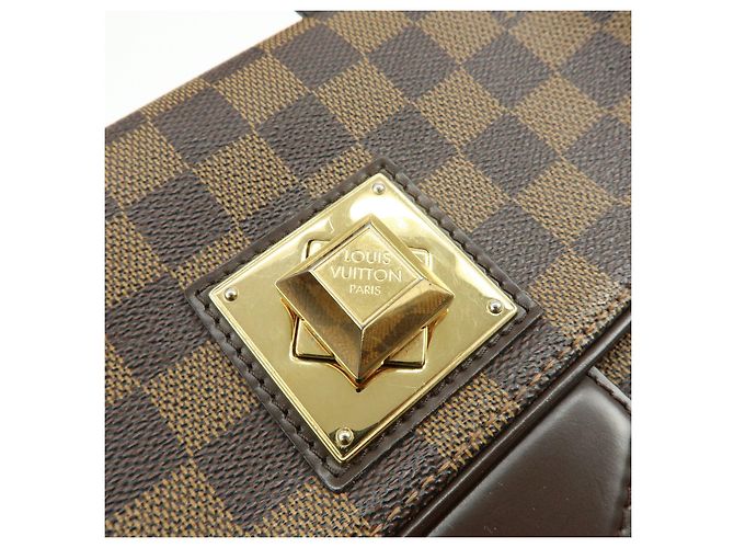Louis Vuitton Damier Bergamo PM Canvas Leather 2Way shoulder Bag N41167 - vista 18