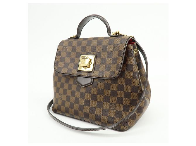 Louis Vuitton Damier Bergamo PM Canvas Leather 2Way shoulder Bag N41167 - vista 3