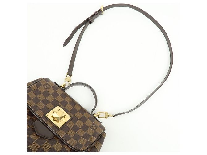 Louis Vuitton Damier Bergamo PM Canvas Leather 2Way shoulder Bag N41167 - vista 6