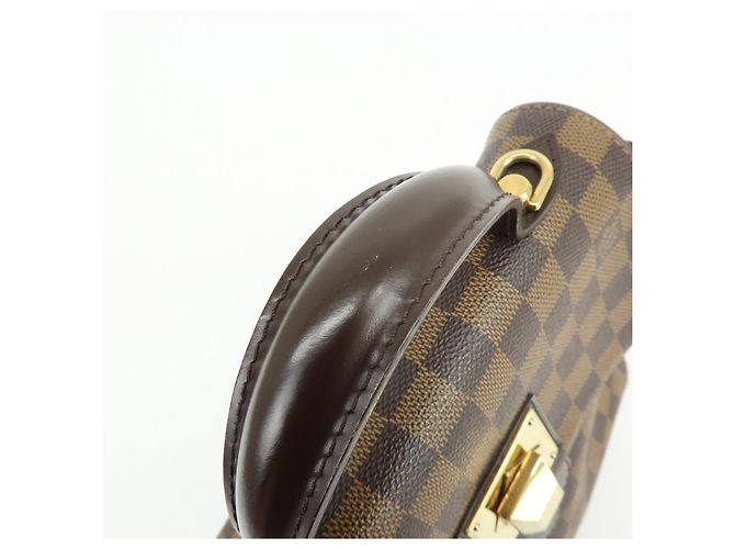 Louis Vuitton Damier Bergamo PM Canvas Leather 2Way shoulder Bag N41167 - vista 9