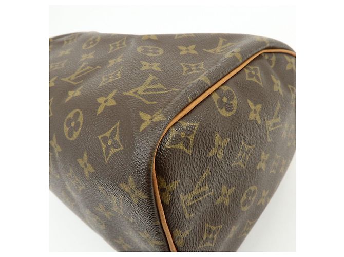 Louis Vuitton Monogram Speedy 30 Boston Bag Hand Bag Brown M41526 - vista 12
