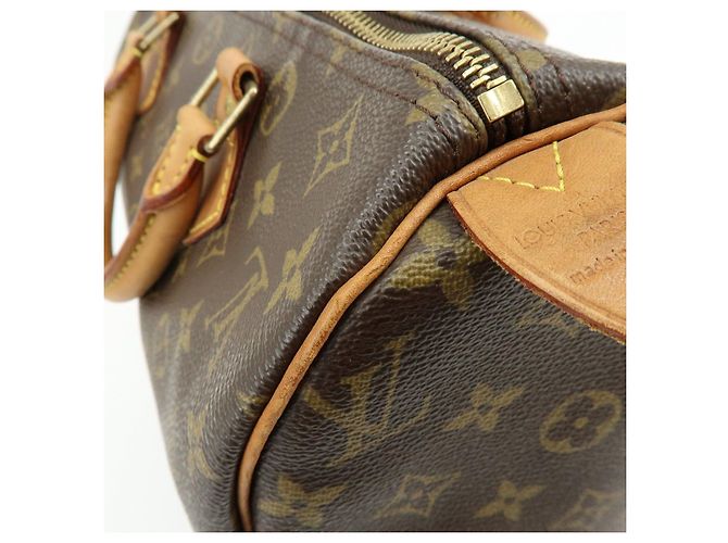 Louis Vuitton Monogram Speedy 30 Boston Bag Hand Bag Brown M41526 - vista 17