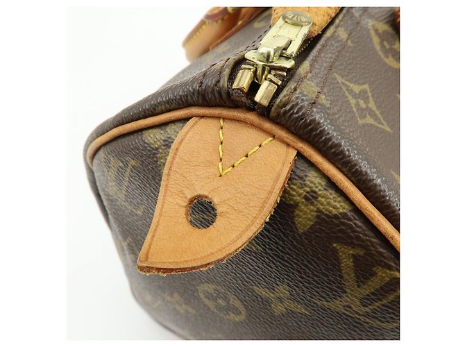 Louis Vuitton Monogram Speedy 30 Boston Bag Hand Bag Brown M41526 - vista 18