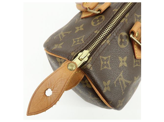 Louis Vuitton Monogram Speedy 30 Boston Bag Hand Bag Brown M41526 - vista 19